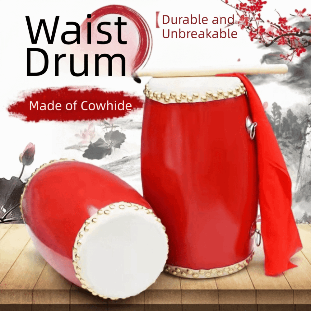 Musical Instrument Kids - Tambour traditionnel en cuir de vache