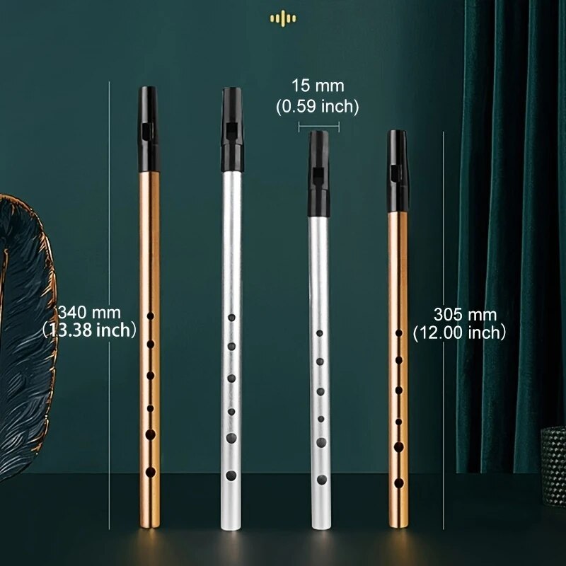 Penny Whistle D - Miwayer – sifflet irlandais authentique, clé