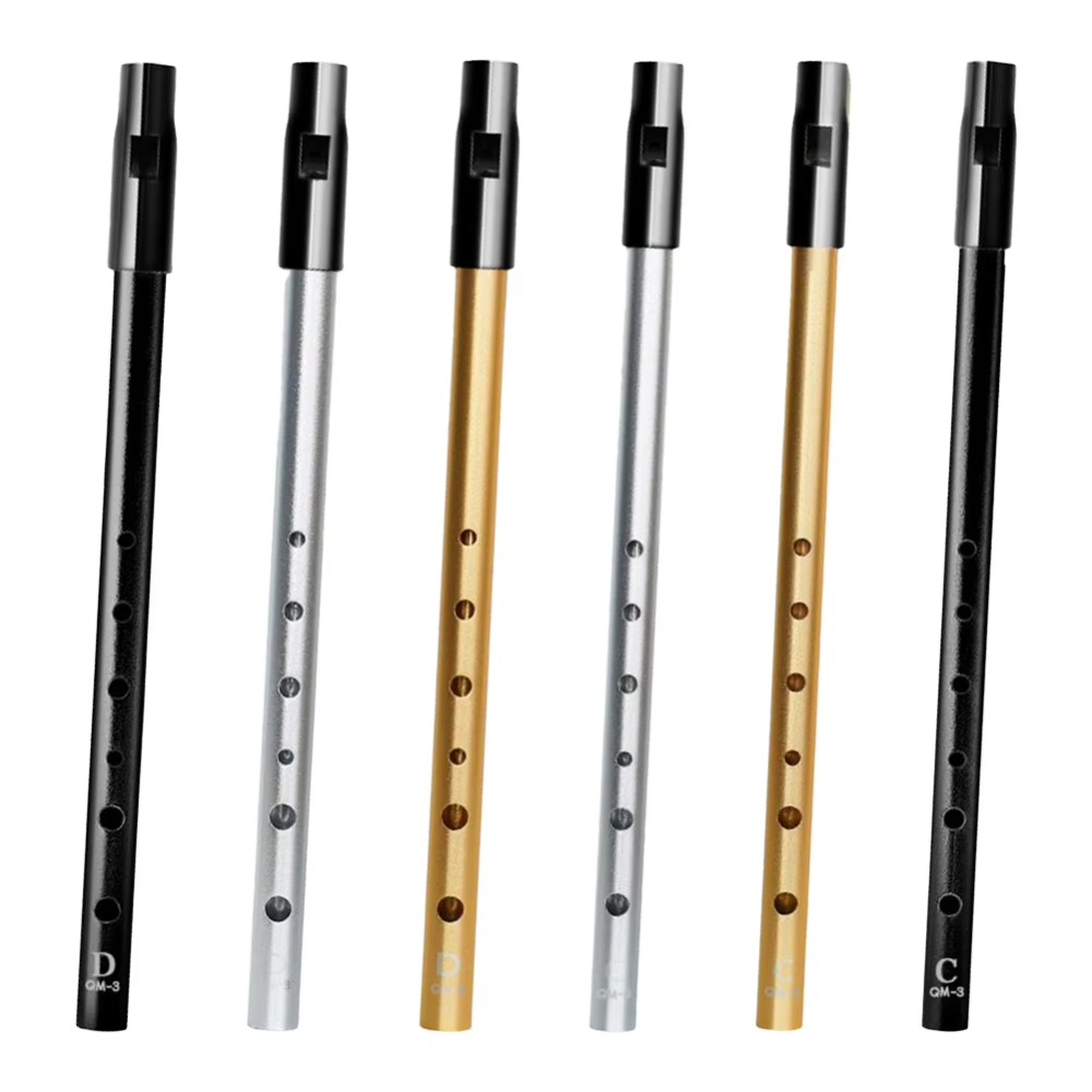 Tin Whistle Flute - Flûte irlandaise en clé de Do/Ré,