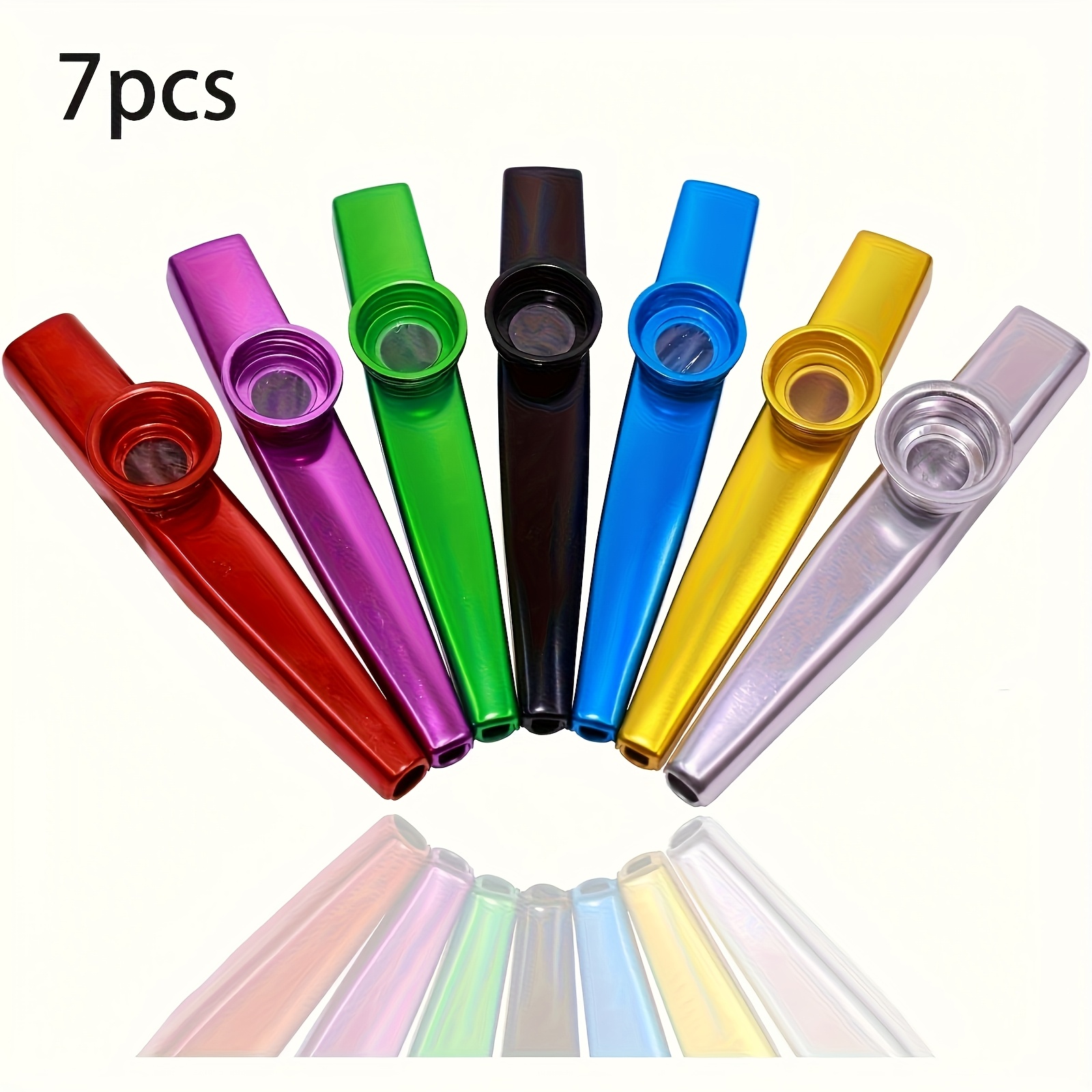 Musical Instrument Gif - Kazoos en métal léger, Design Simple,