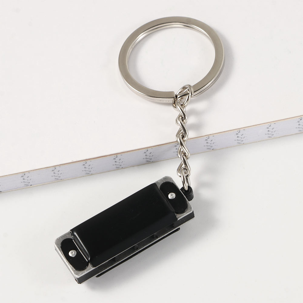 Musical Instrument All - Porte-clés Harmonica en forme d'instruments à