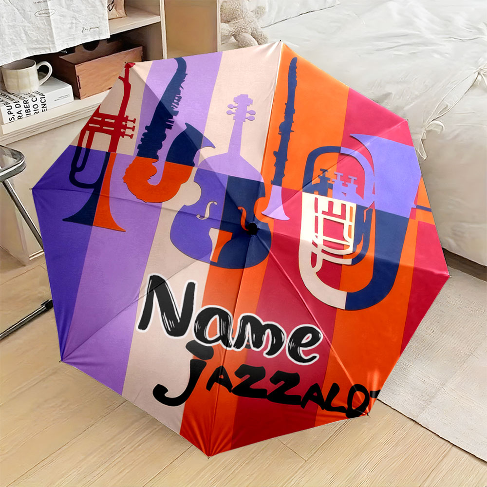 Musical Instrument With Name - Parapluie personnalisé avec nom, 