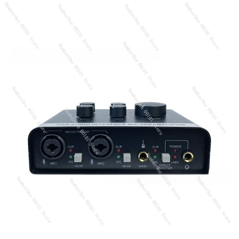 Musical Instrument Video - Carte son externe USB avec alimentation