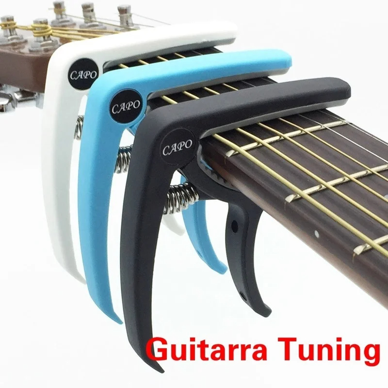 Musical Instrument Gif - Capodastre de guitare en plastique pour