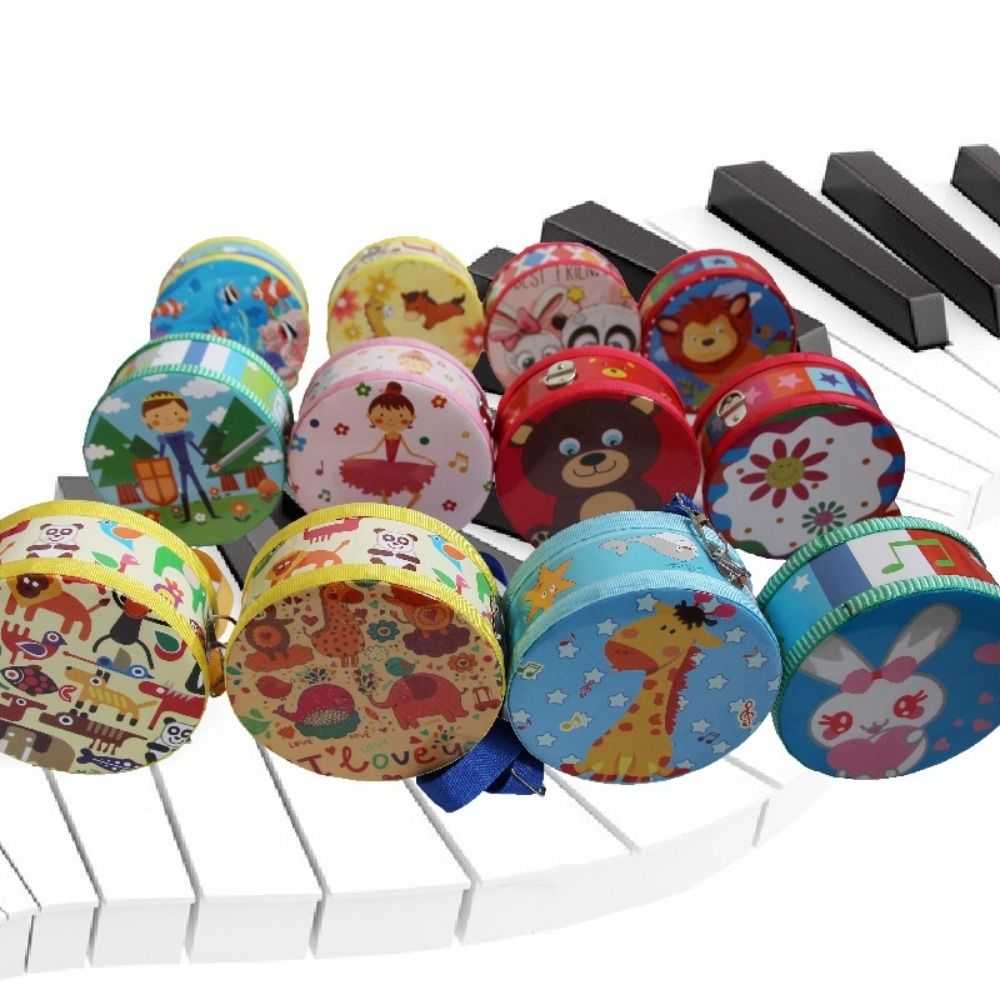 Musical Instrument Kids - Tambour en bois pour enfants, double