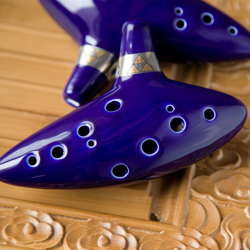 Musical Instrument Zelda - Ocarina artisanale 12 trous en Do,