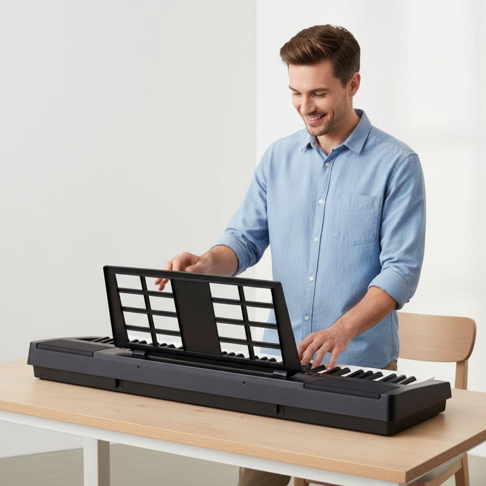 Musical Instrument Keyboard - Support de clavier électronique, design universel,