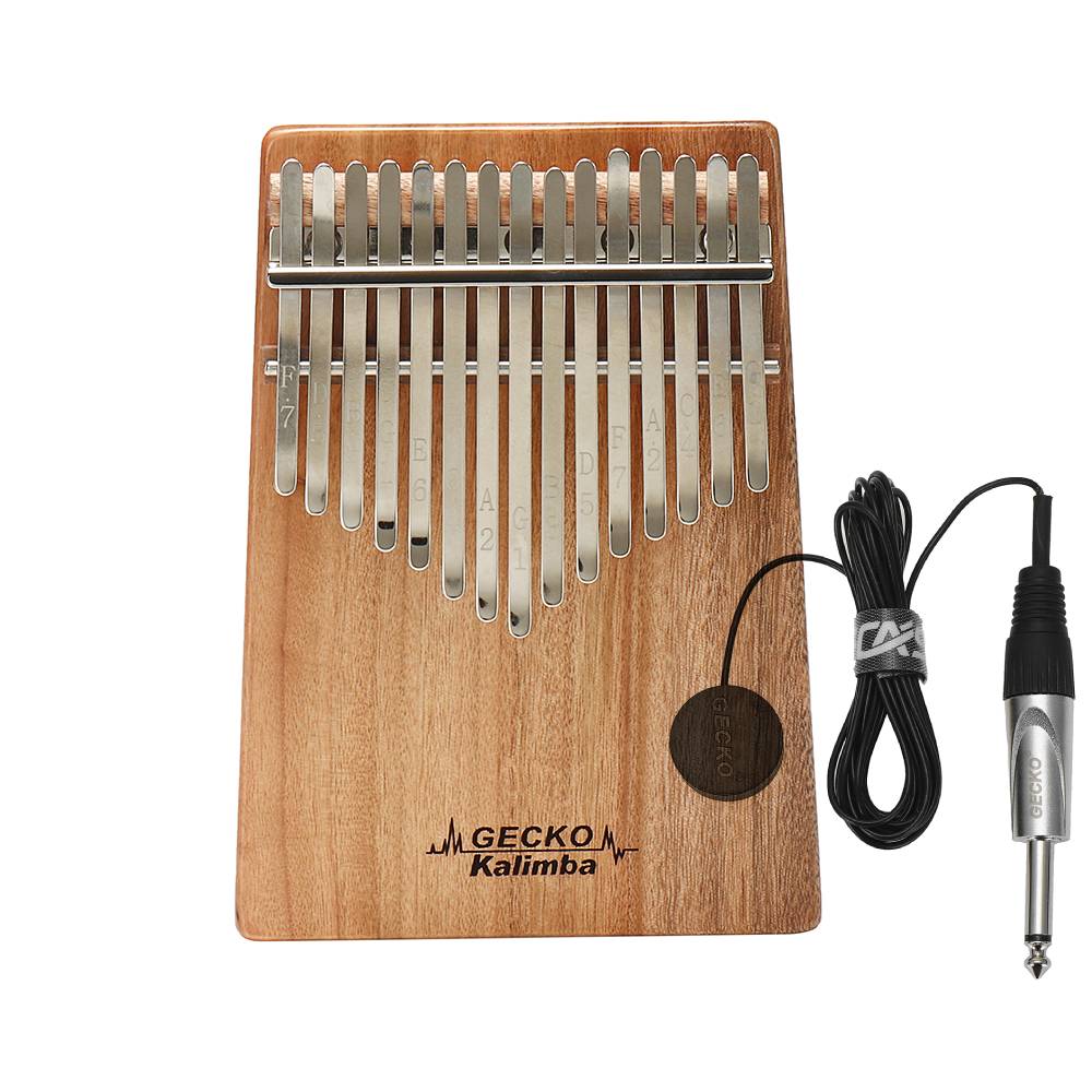 Musical Instrument Keyboard - GECKO 15 touches Kalimba G ton