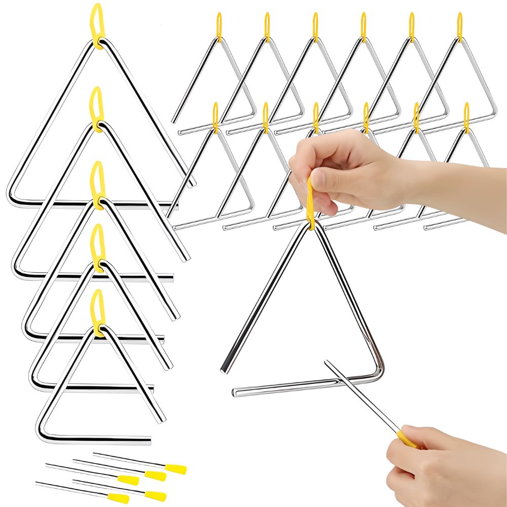 Triangle Beater Music - Kit de percussion triangulaire musical de