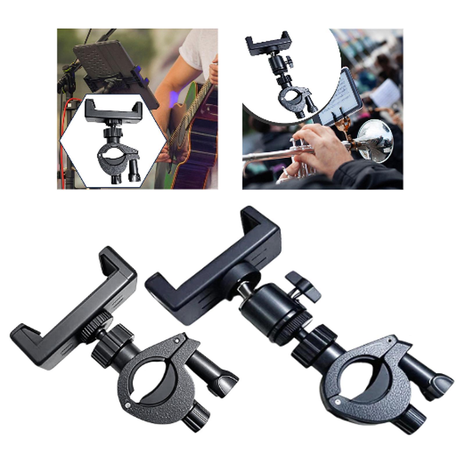 Musical Instrument Video - Pince de support pour téléphone Lyre,