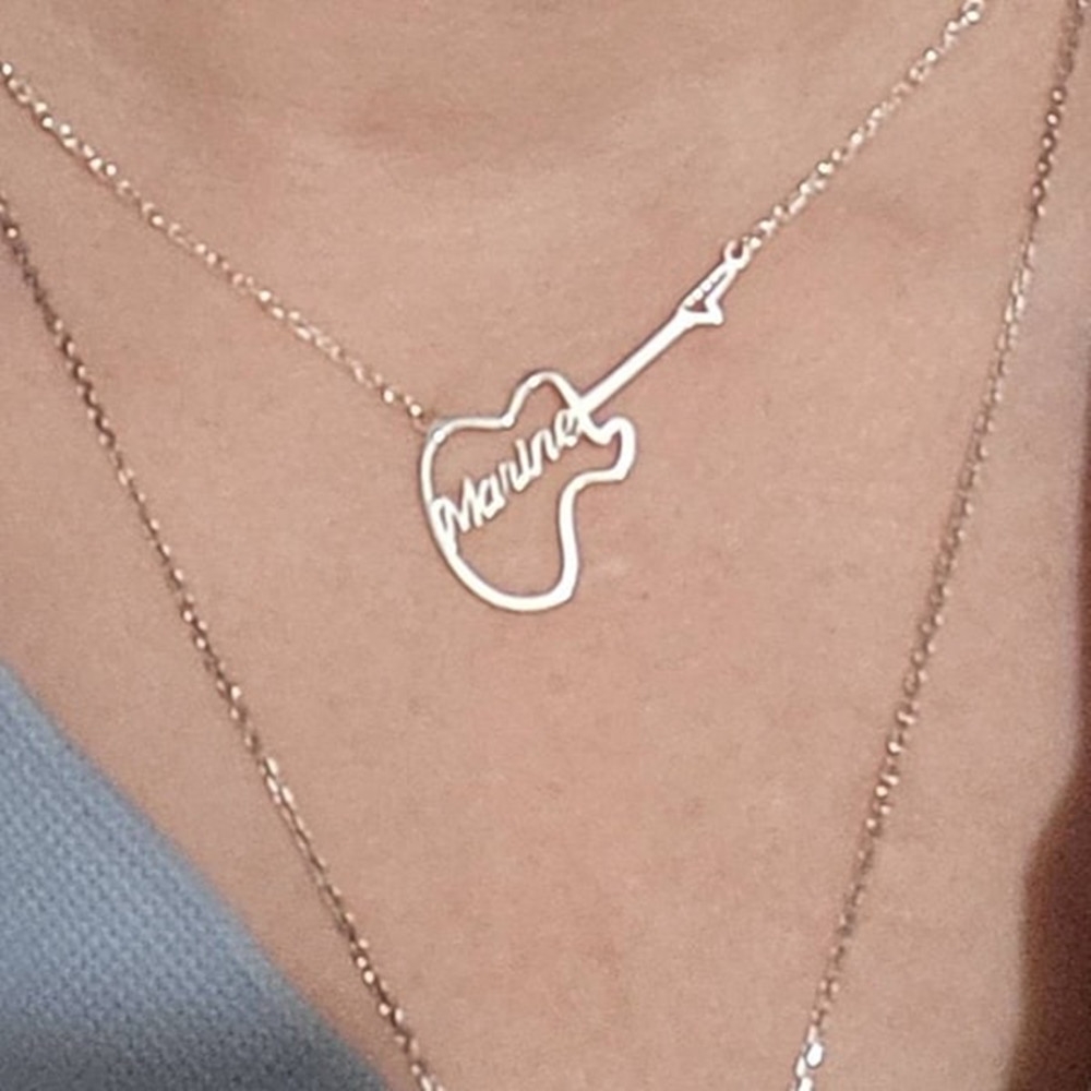 Collier personnalisé avec symb - Musical Instrument With Name avis et prix
