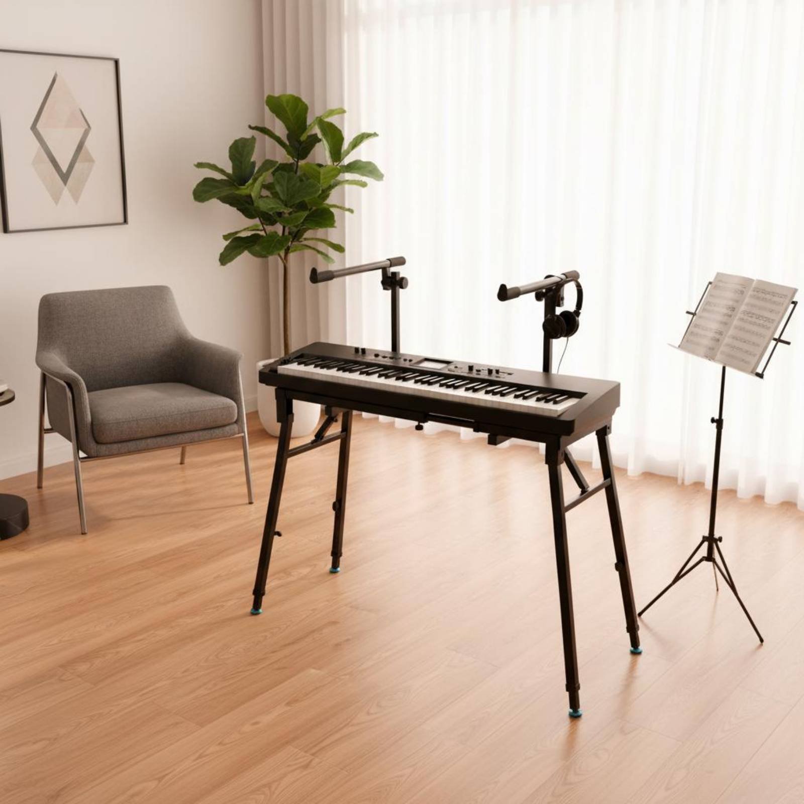 Support de clavier pliable, su - Musical Instrument Keyboard avis et prix