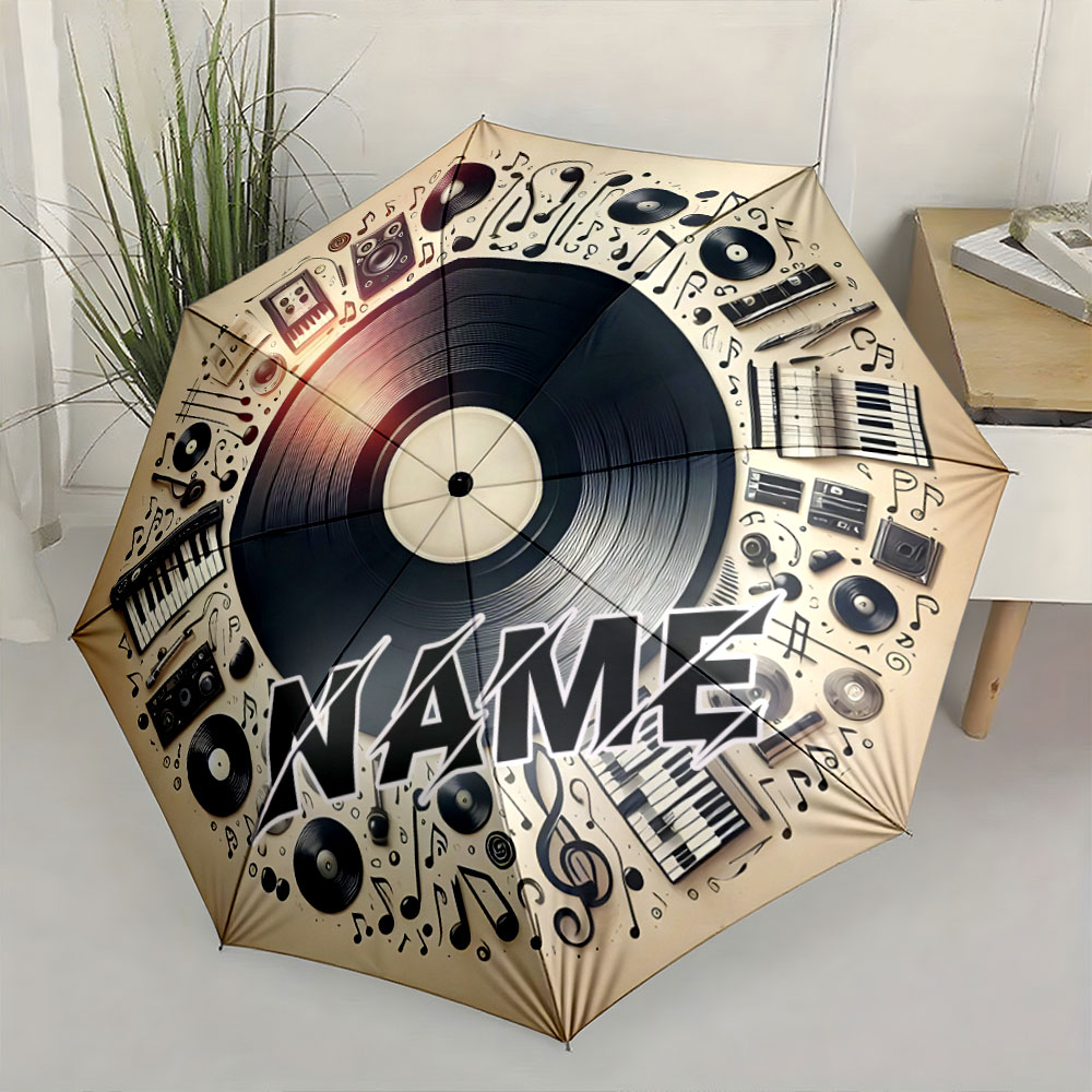 Parapluie personnalisé avec no - Musical Instrument With Name avis et prix