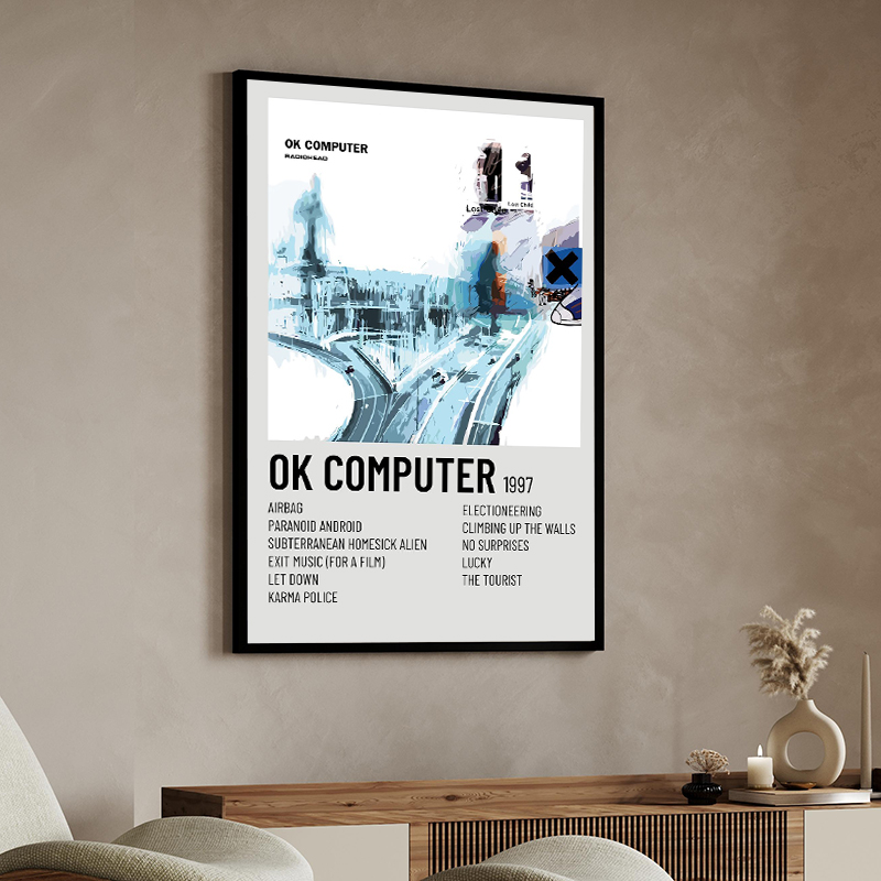 Affiches du groupe de rock Rad - Musical Instrument Painting avis et prix
