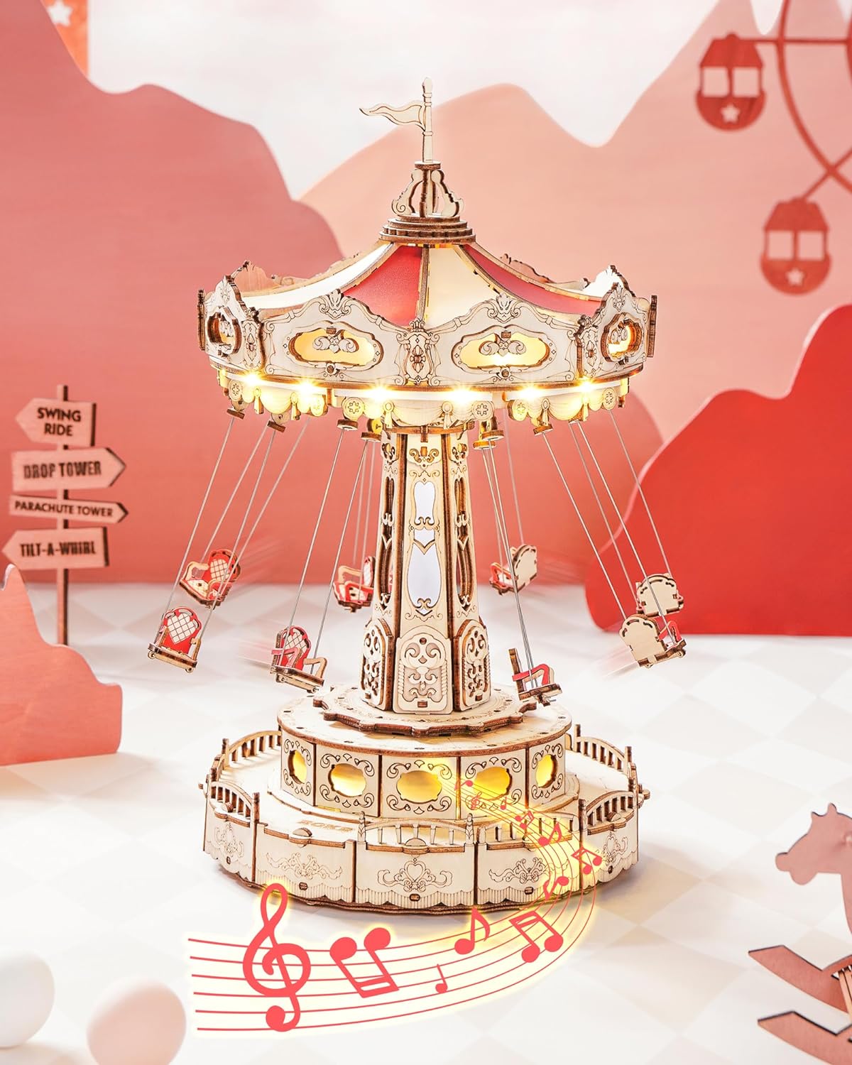 Robotime Magic Amusement Park  - Musical Instrument Park avis et prix