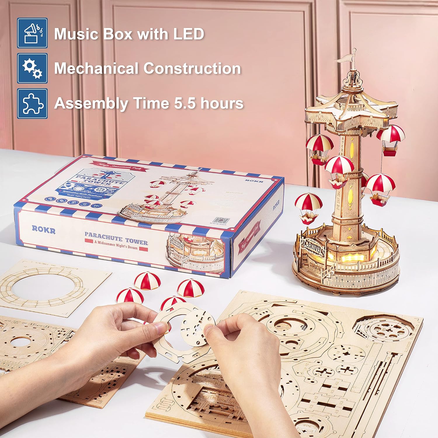 Robotime Magic Amusement Park  - Musical Instrument Park avis et prix
