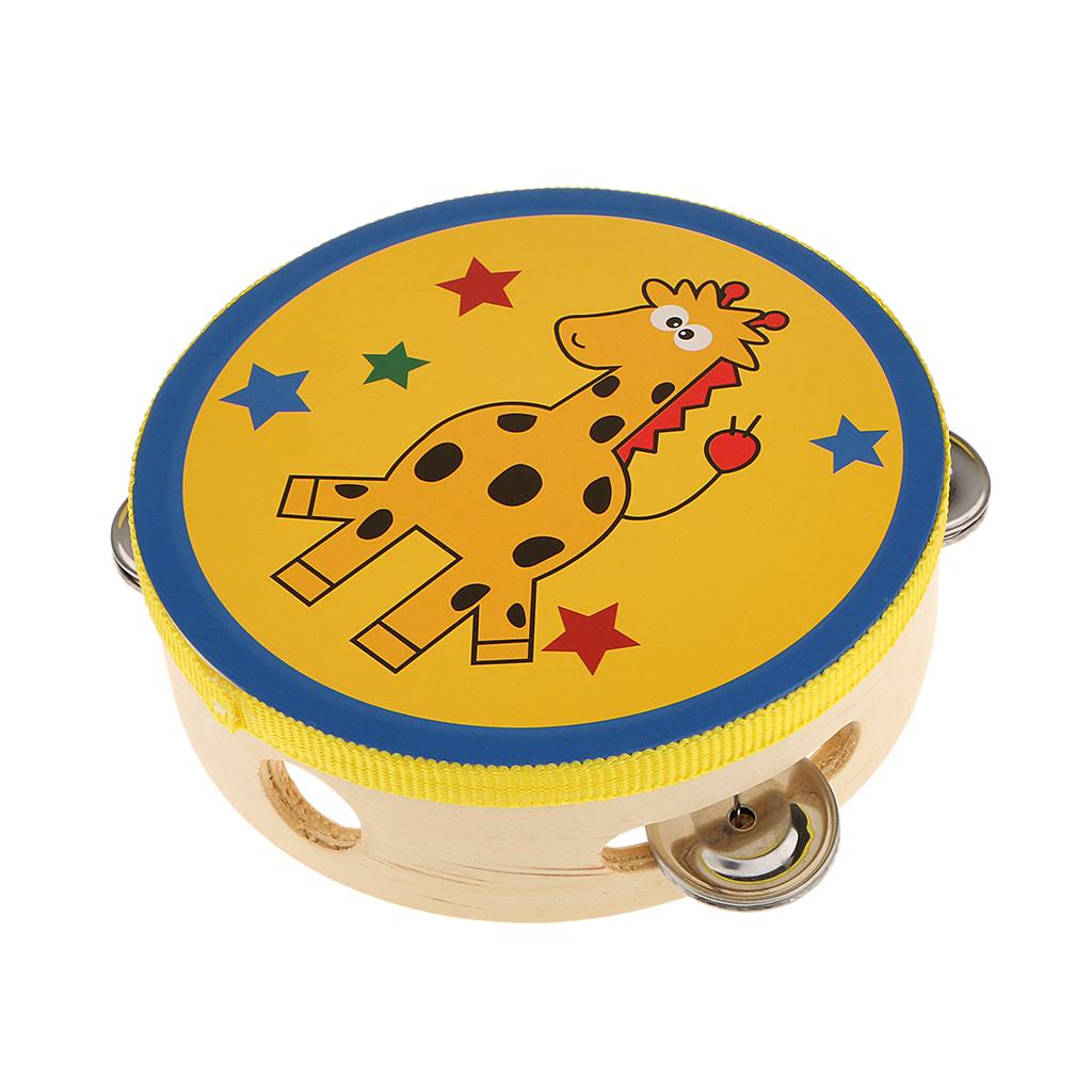 Tambourin en bois, petite perc - Musical Instrument Kids avis et prix