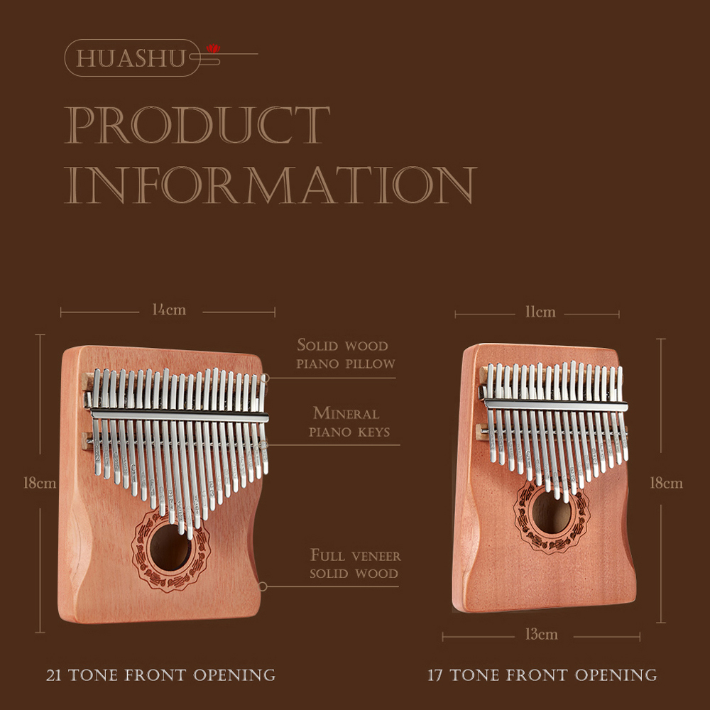 Hluru Kalimba 17 touches, pian - Musical Instrument Keyboard avis et prix