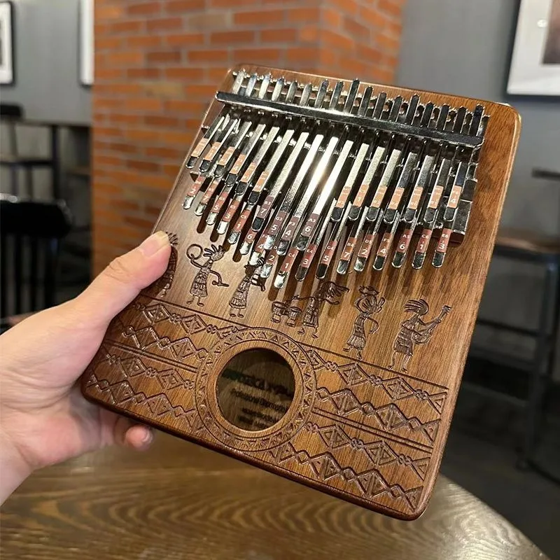 Kalimba en bois portable pour  - Musical Instrument Keyboard avis et prix