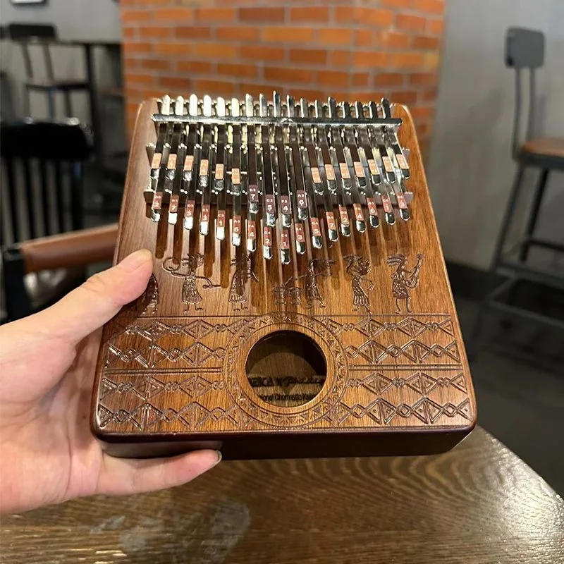 Kalimba en bois portable pour  - Musical Instrument Keyboard avis et prix