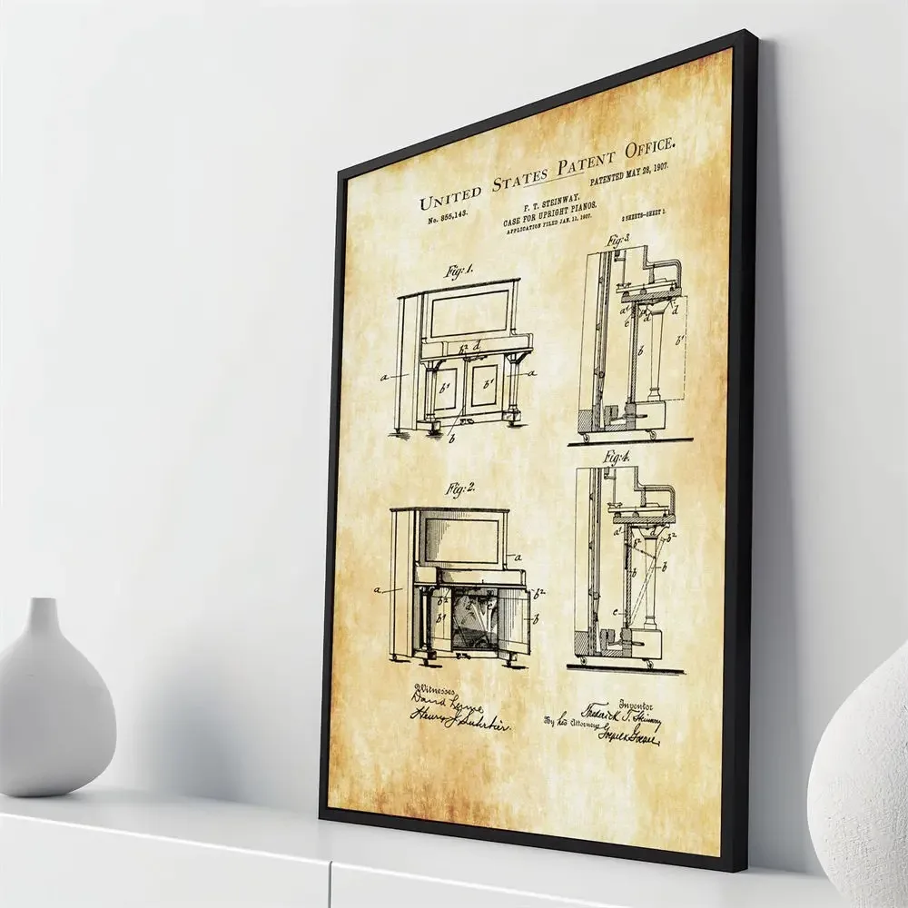 Affiches Murales Vintage Nordi - Musical Instrument Video avis et prix