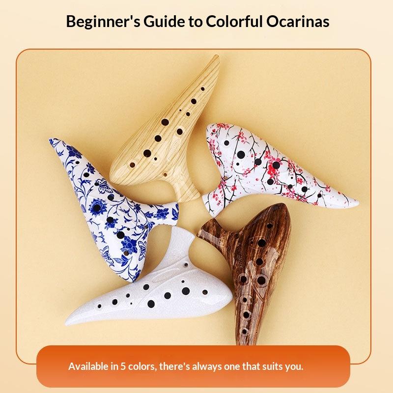 Nouveau # Ocarina à 12 trous,  - Musical Instrument Qin avis et prix