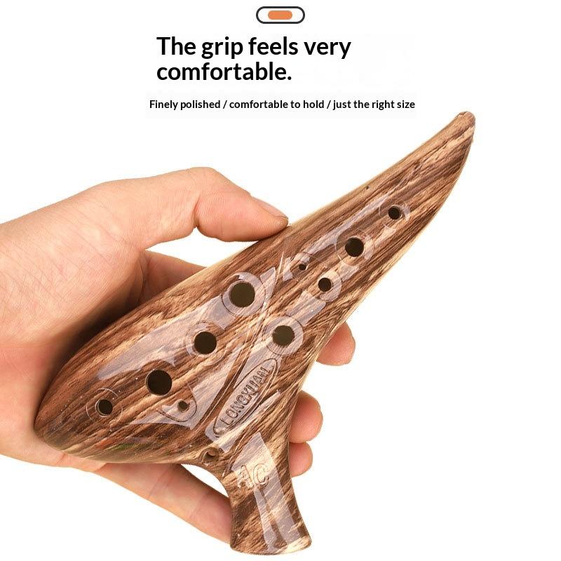 Nouveau # Ocarina à 12 trous,  - Musical Instrument Qin avis et prix