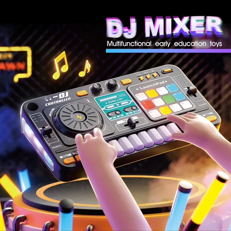 Jouets de mélange DJ pour enfa - Musical Instrument Keyboard avis et prix