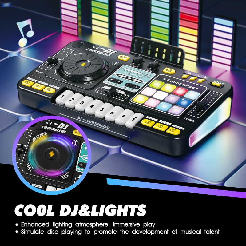 Jouets de mélange DJ pour enfa - Musical Instrument Keyboard avis et prix