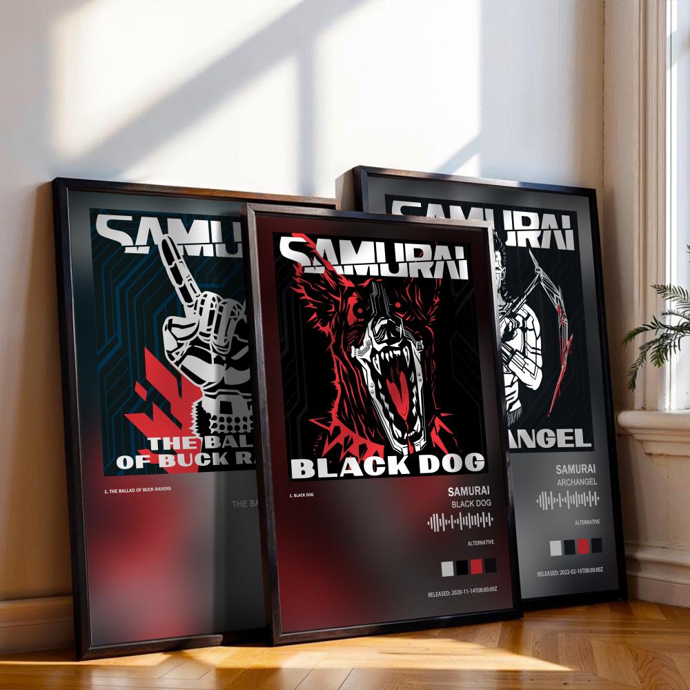 Cyberpunks – affiche de samour - Musical Instrument Painting avis et prix