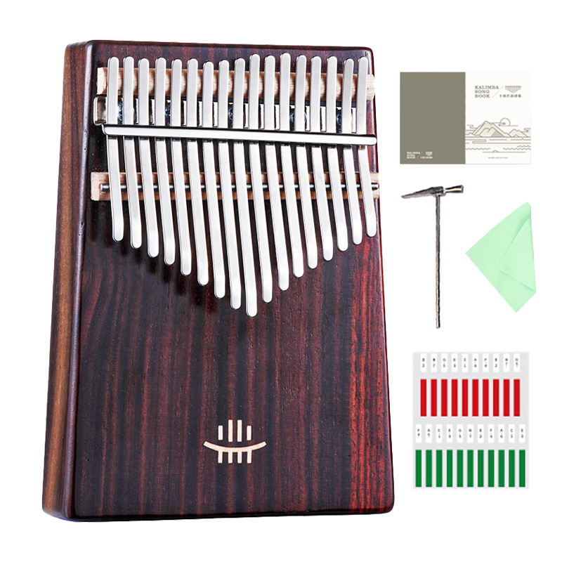 Hluru-Piano à pouce en bois ma - Musical Instrument Qin avis et prix