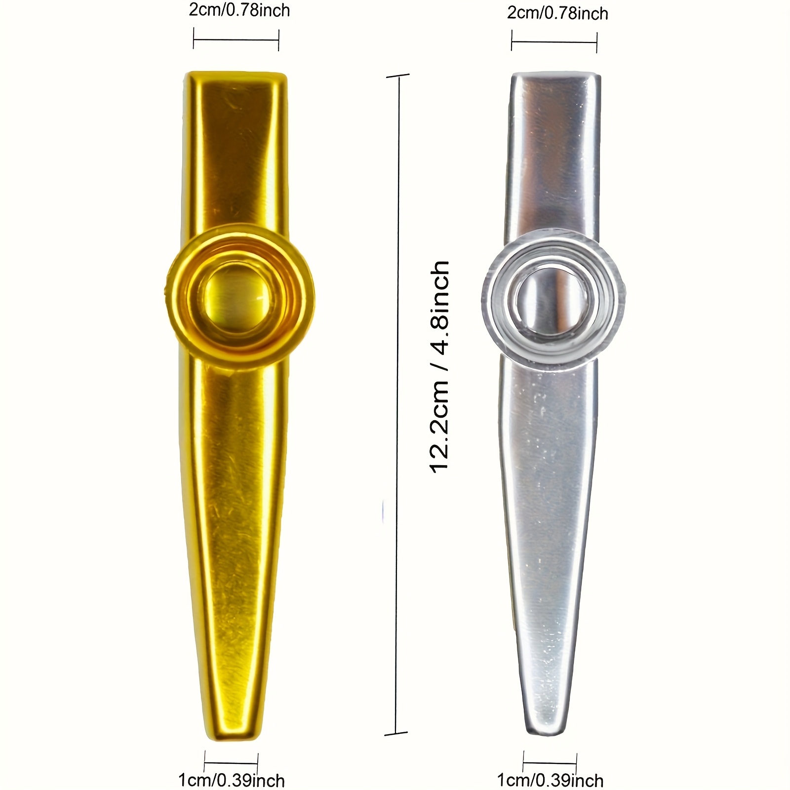 Kazoos en métal léger, Design  - Musical Instrument Gif avis et prix