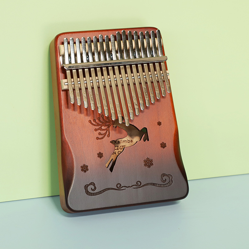 Kalimba en acajou à 21 touches - Musical Instrument Balalaika avis et prix