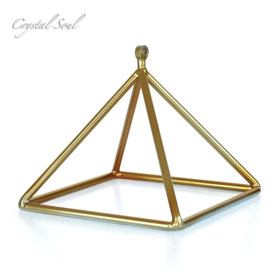 Pyramide en cristal doré de 43 - Musical Instrument All avis et prix