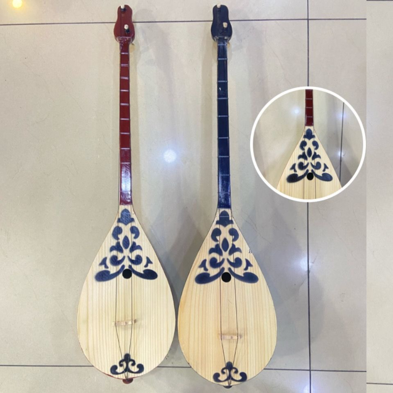 80CM Dombra 2 cordes Kazak Ins - Musical Instrument Qin avis et prix