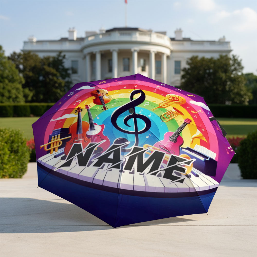 Parapluie personnalisé avec no - Musical Instrument With Name avis et prix