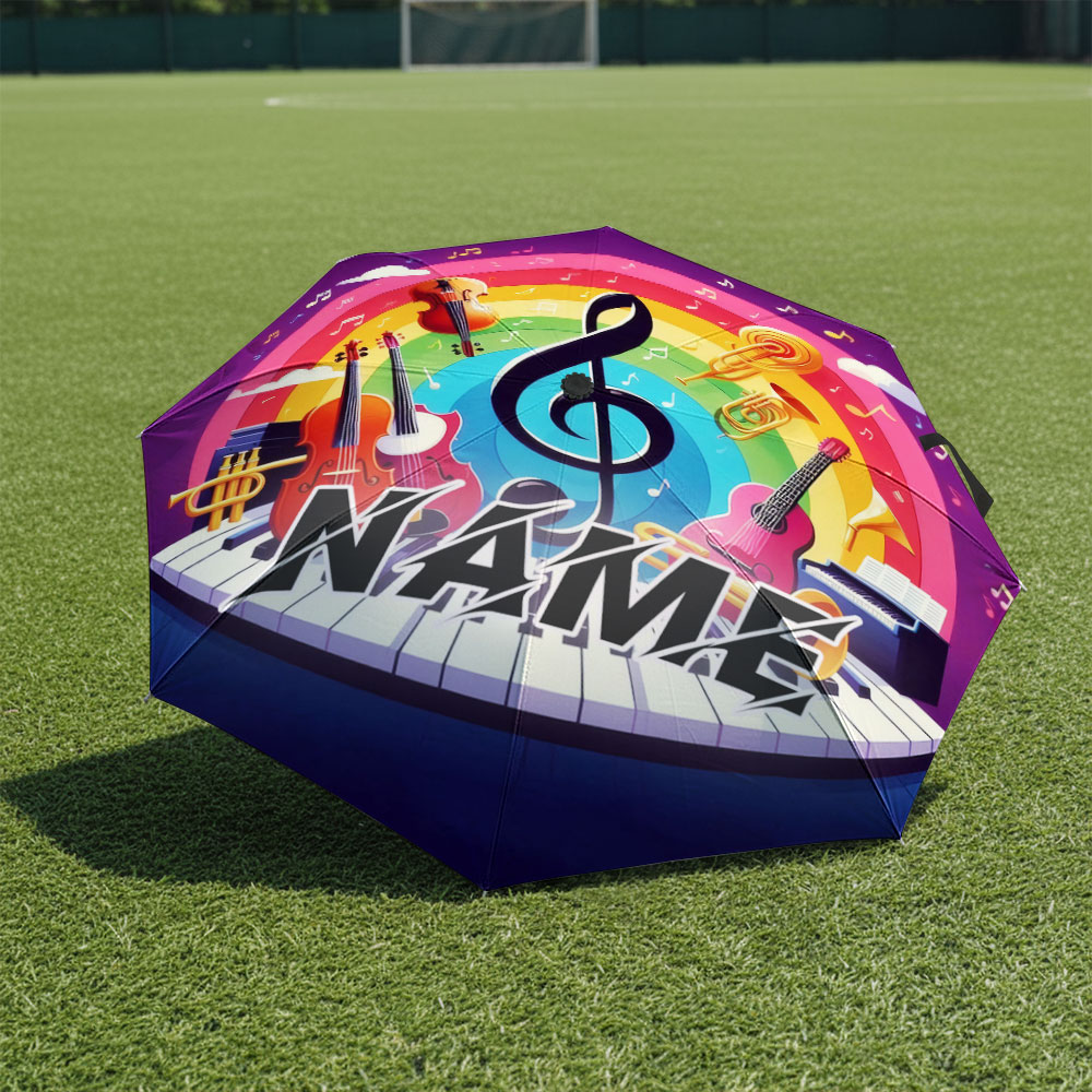 Parapluie personnalisé avec no - Musical Instrument With Name avis et prix